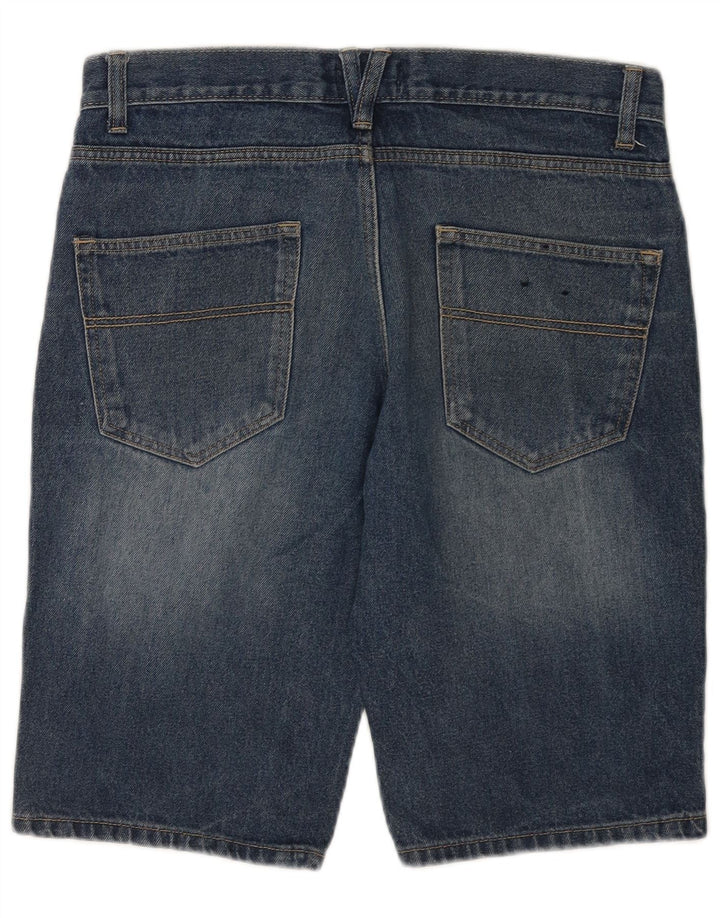 Pierre Cardin Herre Denim Shorts Små W29 Blå Bomuld