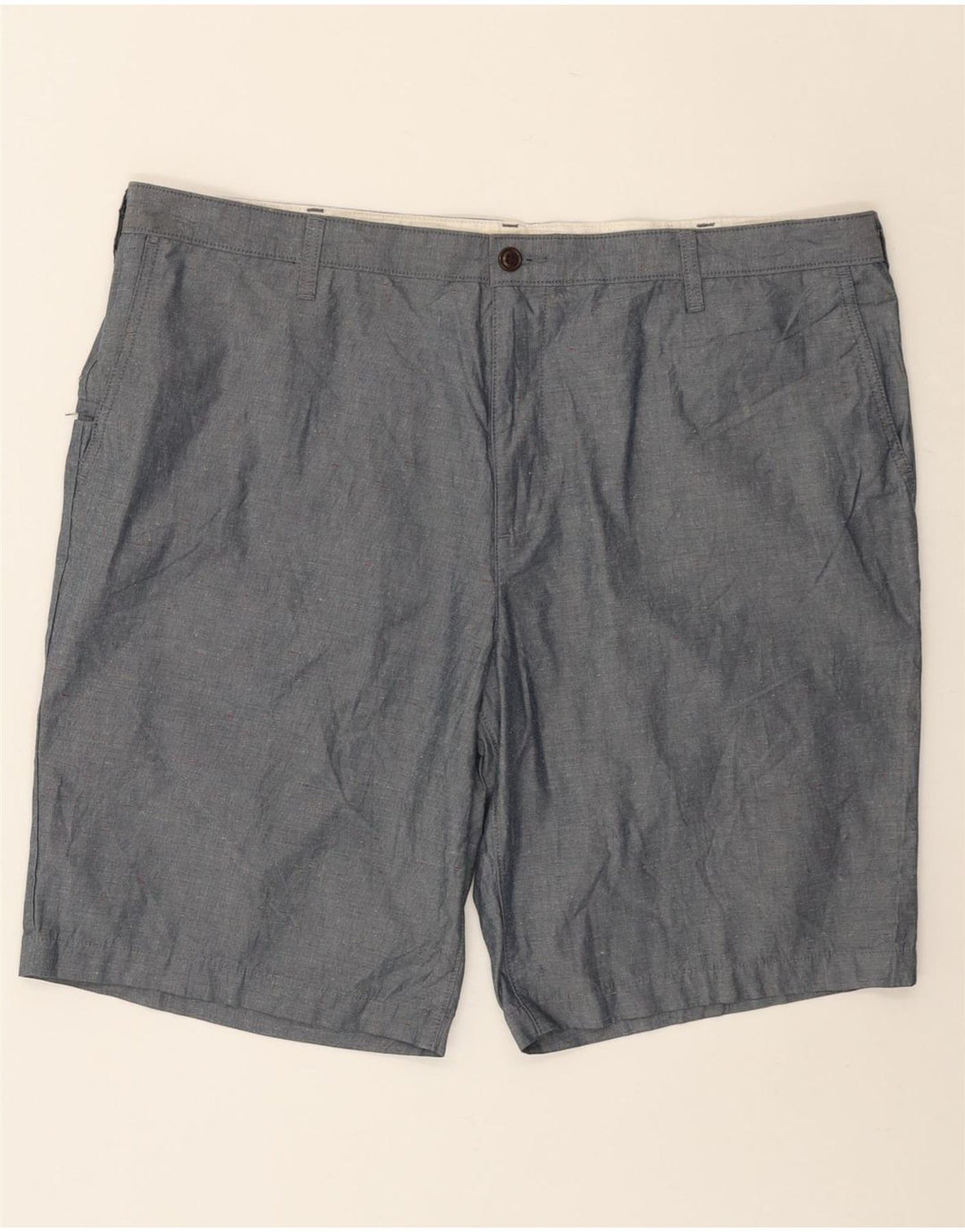 Dockers Herre Chino Shorts W42 2XL Blå Bomuld