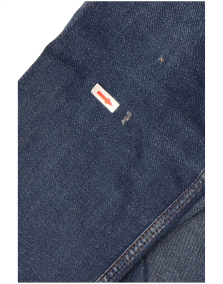 Penguin Herre Slim Jeans W34 L32 Blå Bomuld