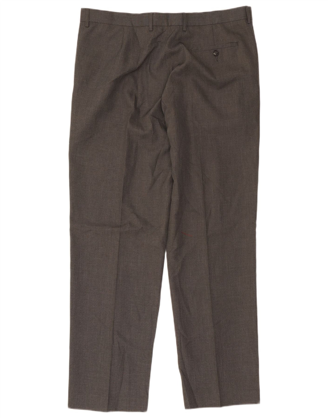 Marks & Spencer Straight Suit Bukser til mænd W38 L31 Grå polyester