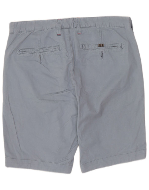 TED BAKER Chino Shorts til mænd W32 Medium Blue Bomuld