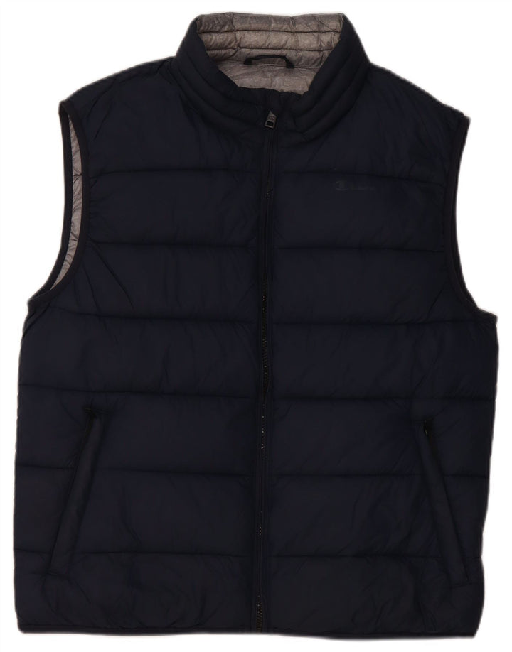 Champion Herre polstret Gilet UK 38 Medium Navy Blue