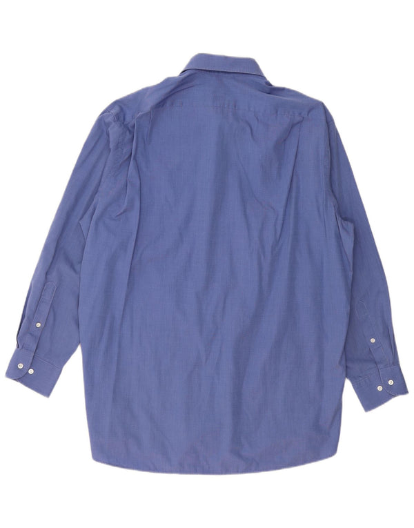 Hugo Boss Herreskjorte Str. 43 17 XL Blå Bomuld