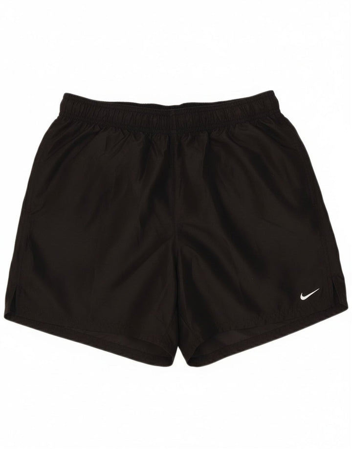 Nike sportsshorts til kvinder UK 14 Stor sort polyester