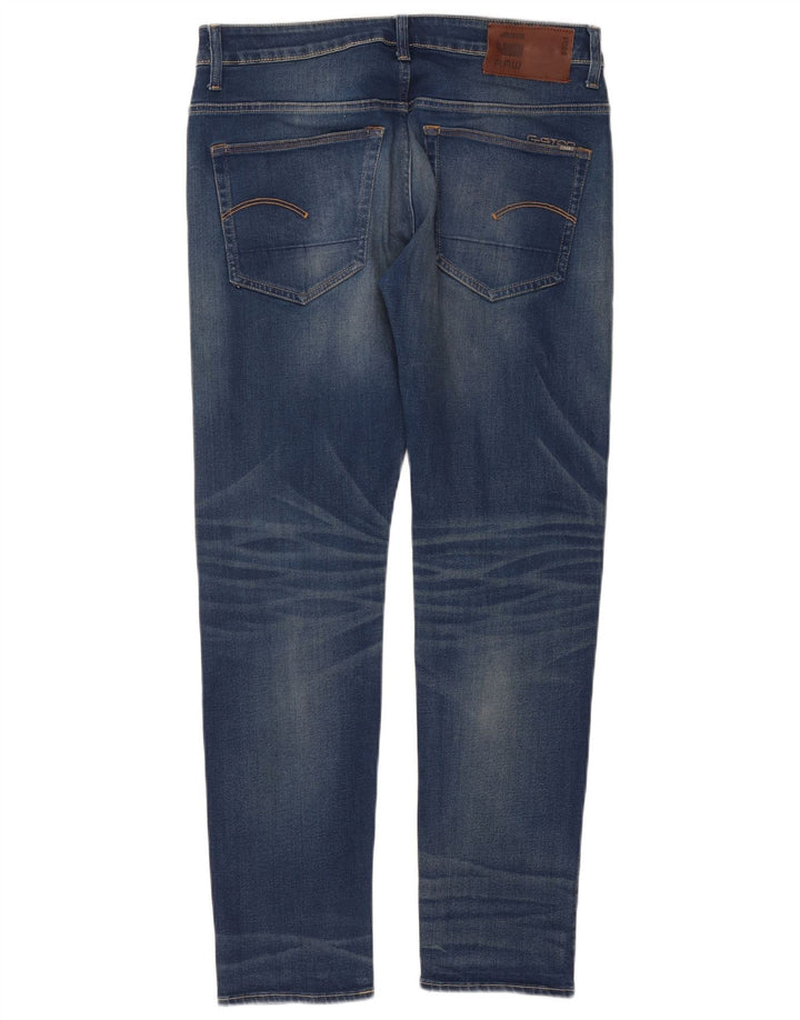 G-Star Slim Jeans til mænd W32 L32 blå bomuld