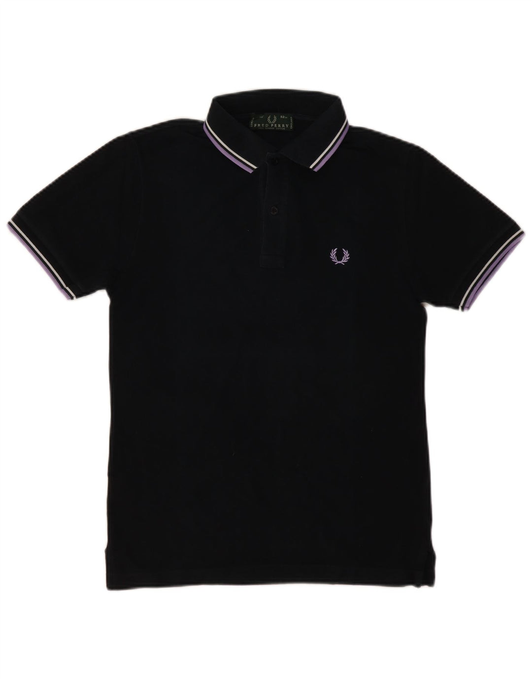FRED PERRY Poloshirt til mænd Lille sort bomuld