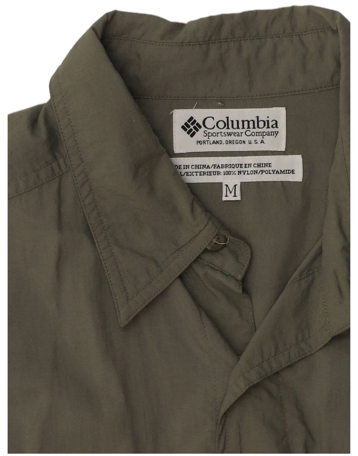 Columbia Kortærmet Herreskjorte Medium Khaki Nylon