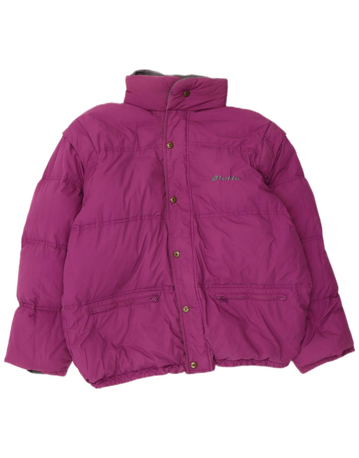 Lotto Herre Vendbar polstret jakke UK 38 Medium Grey Polyester