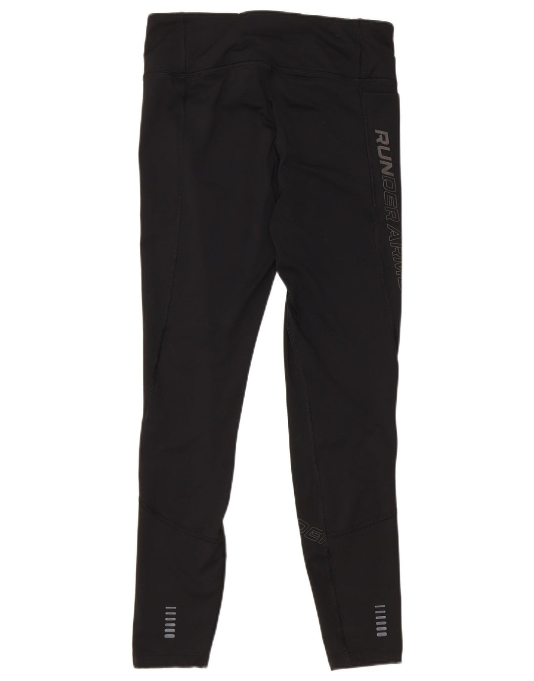 Under Armour Dame Cold Gear Grafiske Capri Leggings UK 12 Medium Black