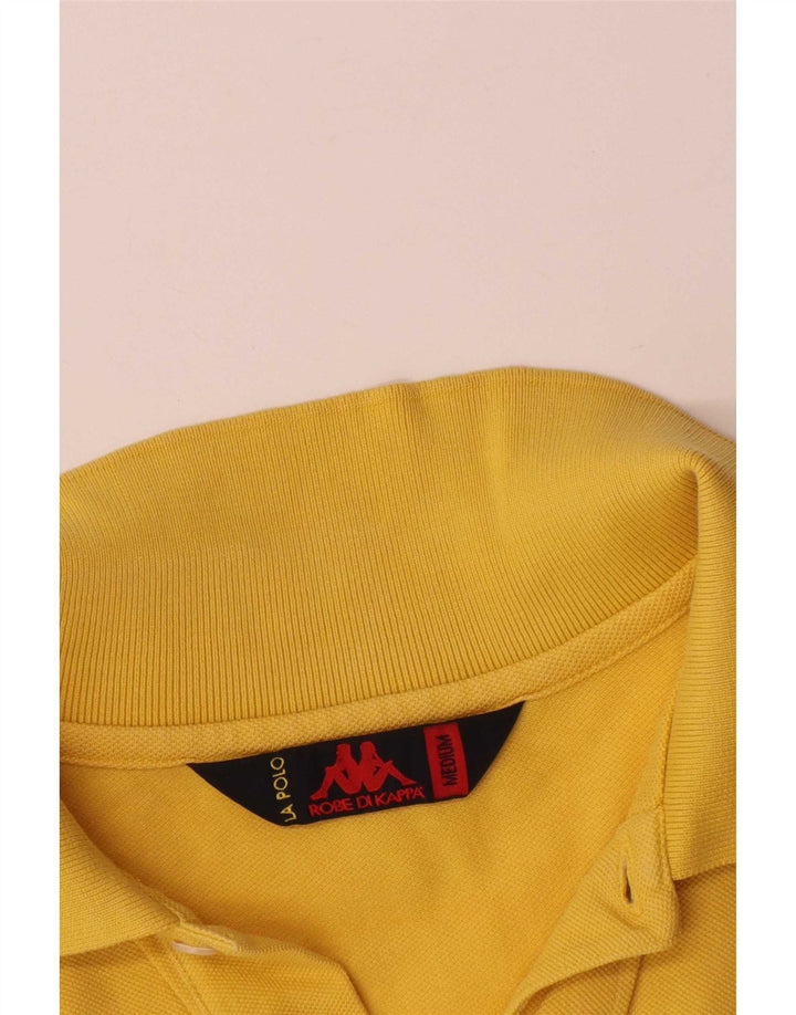 Kappa Herre poloshirt Medium Gul Bomuld