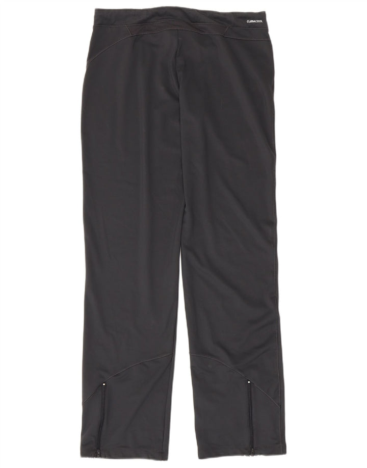 ADIDAS Womens Climacool træningsdragt Bukser UK 14 Large Grå Polyester