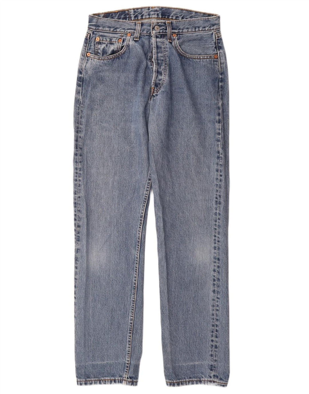 LEVI'S Herre 517 Straight Jeans W30 L32 Blå Bomuld