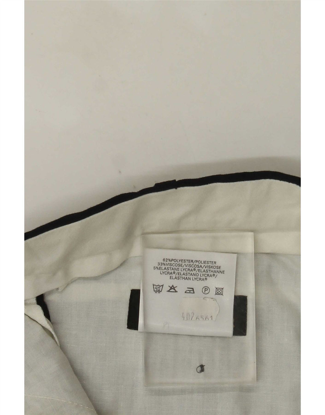 Marks & Spencer Straight Suit bukser til mænd W40 L29 Marineblå polyester