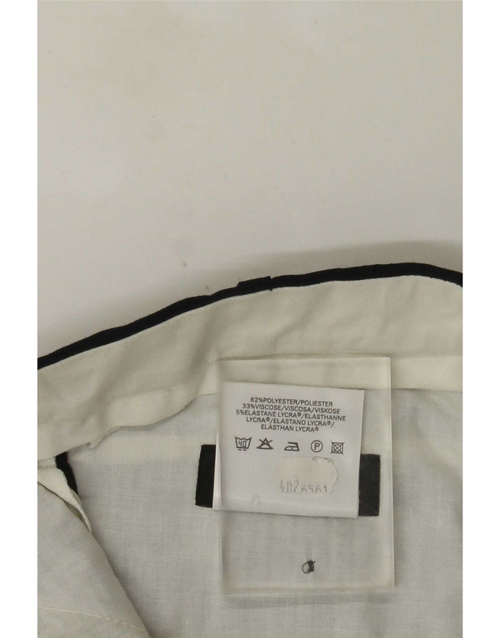 Marks & Spencer Straight Suit bukser til mænd W40 L29 Marineblå polyester
