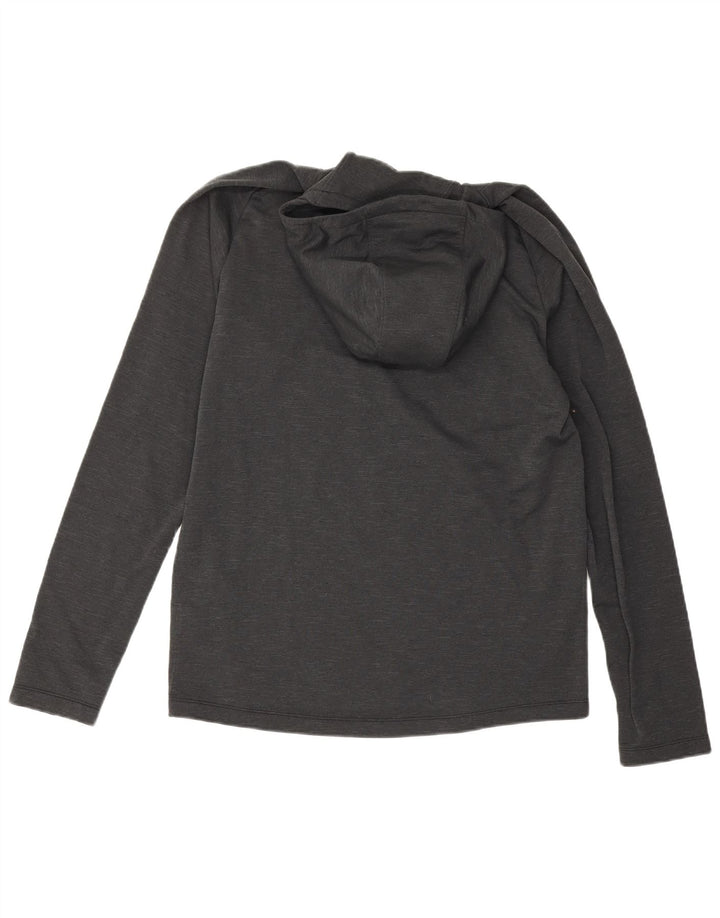 Nike Herre Dri Fit Hoodie Jumper Medium Sort Polyester