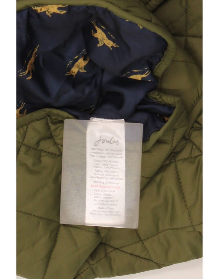 Joules Dame Quilted Gilet UK 18 XL Khaki Polyester