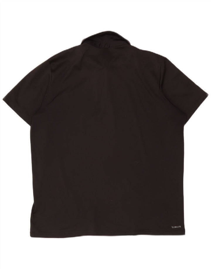 Adidas Herre Climalite Polo Shirt XL Sort Polyester