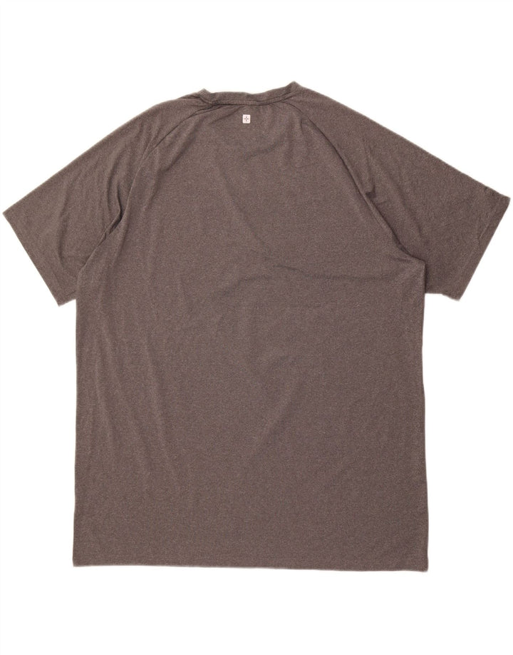 Mountain Warehouse Herre T-Shirt Top 2XL Grå Polyester