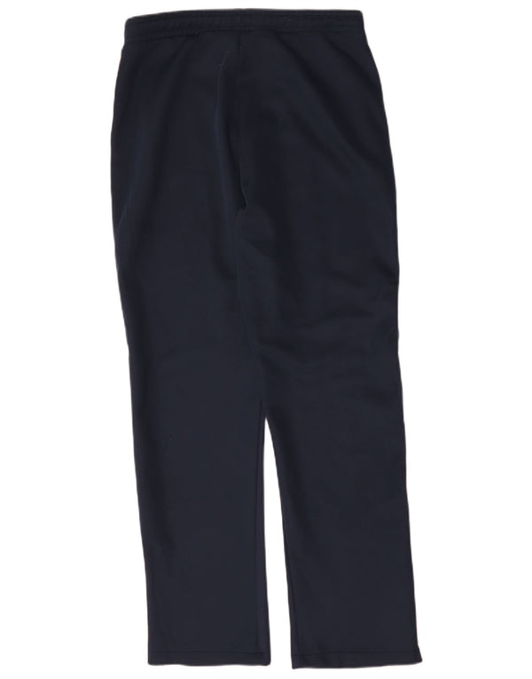 Zara Træningsdragtsbukser til kvinder UK 14 Large Navy Blue Colourblock