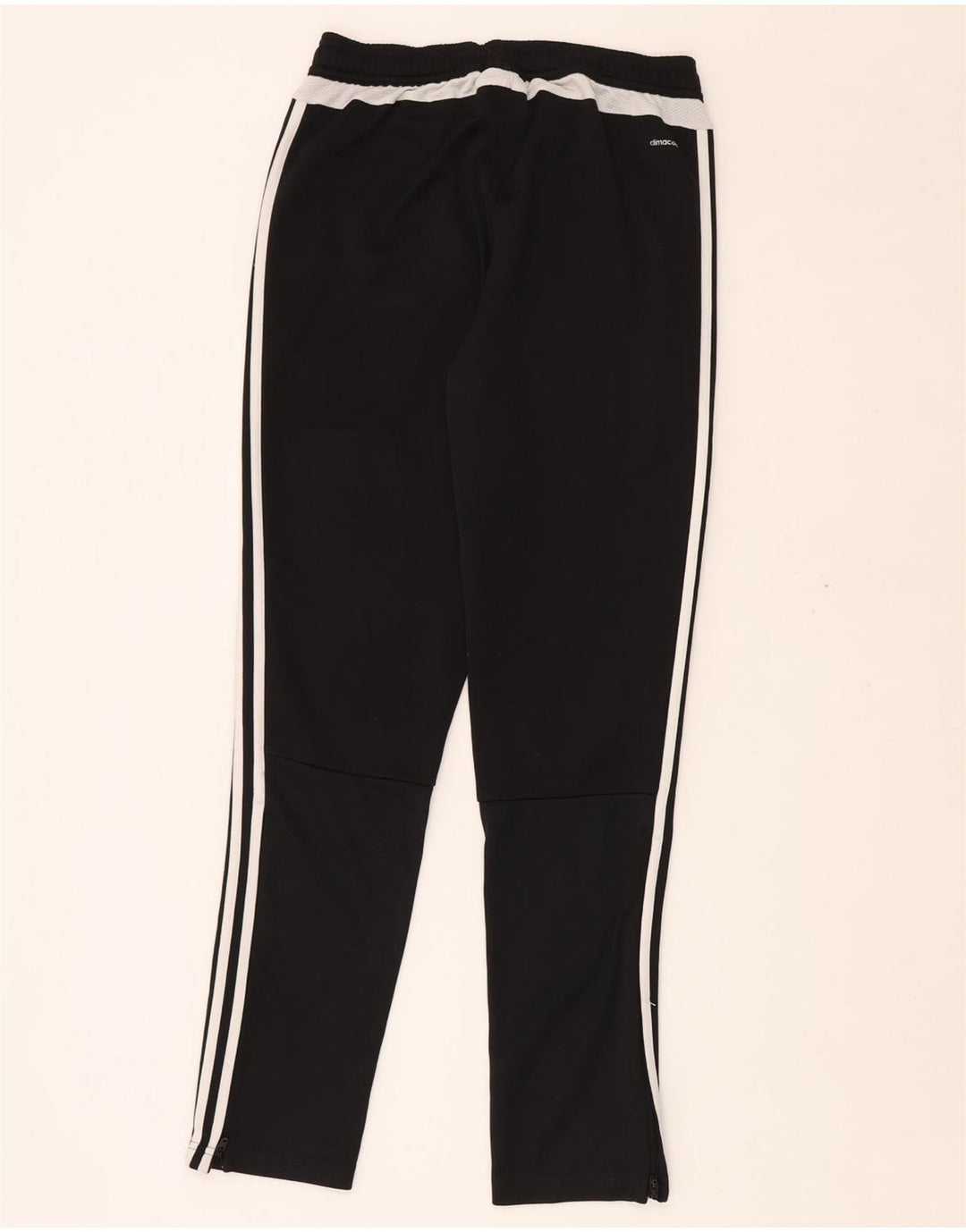 ADIDAS drenge Climacool træningsdragt bukser 13-14 år sort polyester