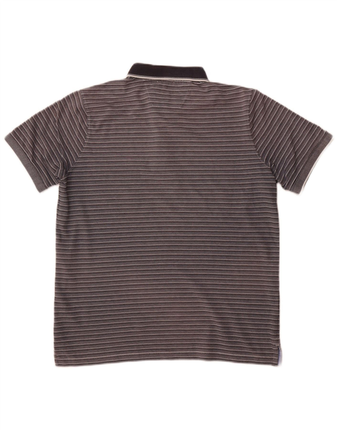 DANIEL HECHTER Nem pleje poloshirt til mænd Stor gråstribet bomuld