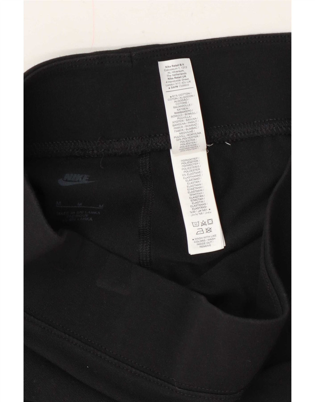 Nike sportsshorts til kvinder UK 14 mellemgrå bomuld