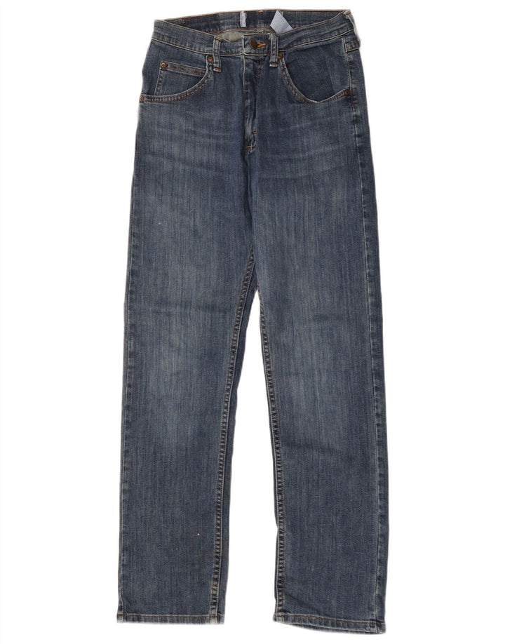 Wrangler Straight Jeans til mænd W28 L30 blå bomuld