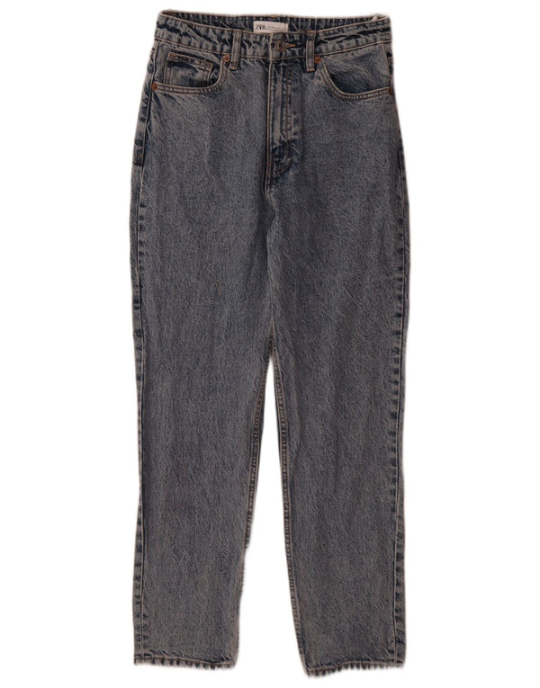 Zara Womens Tapered Jeans EU 38 Small W28 L29 Blue Cotton