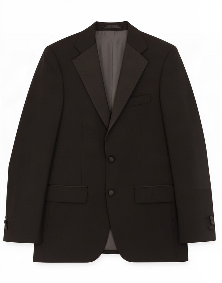 Marks & Spencer Herre 2-knaps blazerjakke UK 36 Small Black Polyester