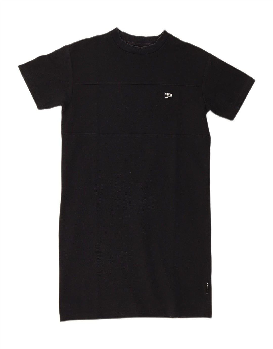 PUMA Womens T-Shirt Dress UK 10 Small Black Polyester Vintage Puma and Second-Hand Puma from Messina Hembry 