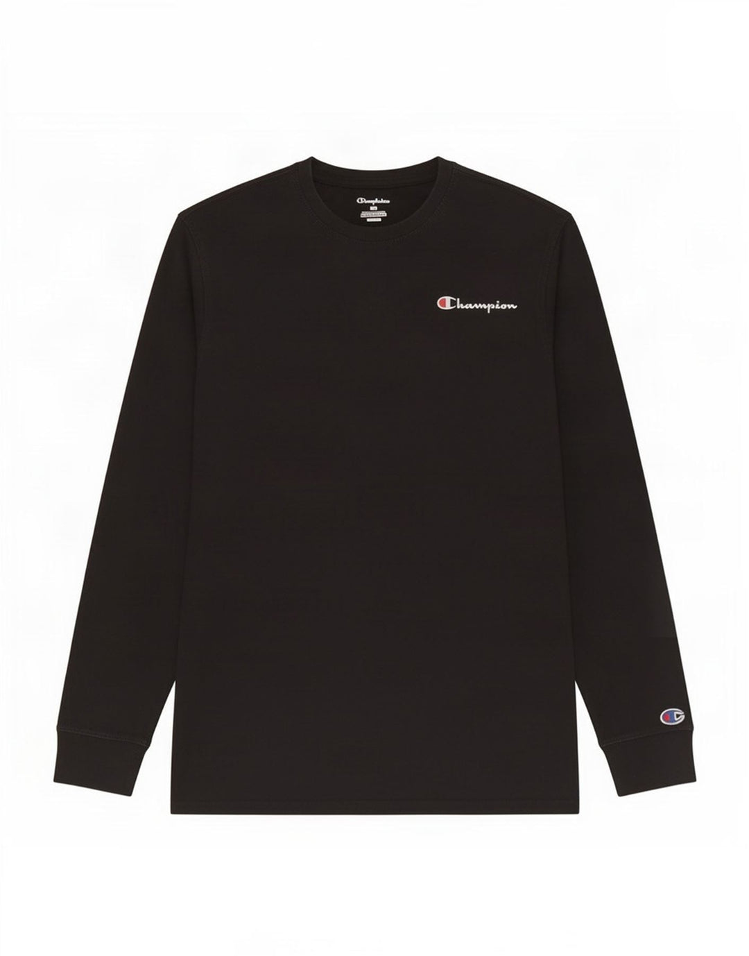 Champion Dame Top Langærmet UK 14 Medium Sort Bomuld