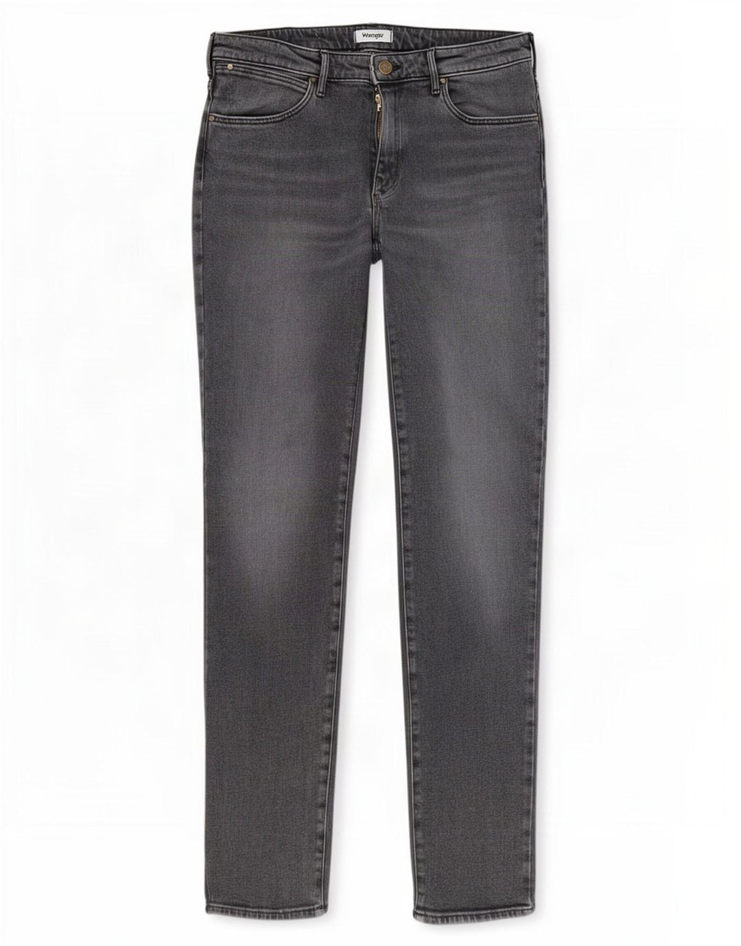 Wrangler Slim Jeans til mænd W32 L32 Grå bomuld