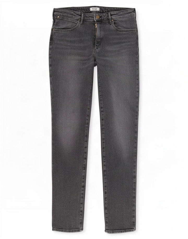 Wrangler Slim Jeans til mænd W32 L32 Grå bomuld