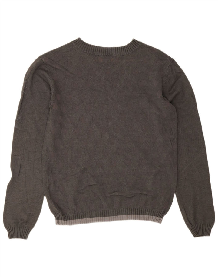 Puma Herre V-hals sweater Medium Grå Viscose