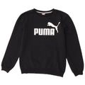 Puma Boys Graphic Sweatshirt Jumper 13-14 år Sort