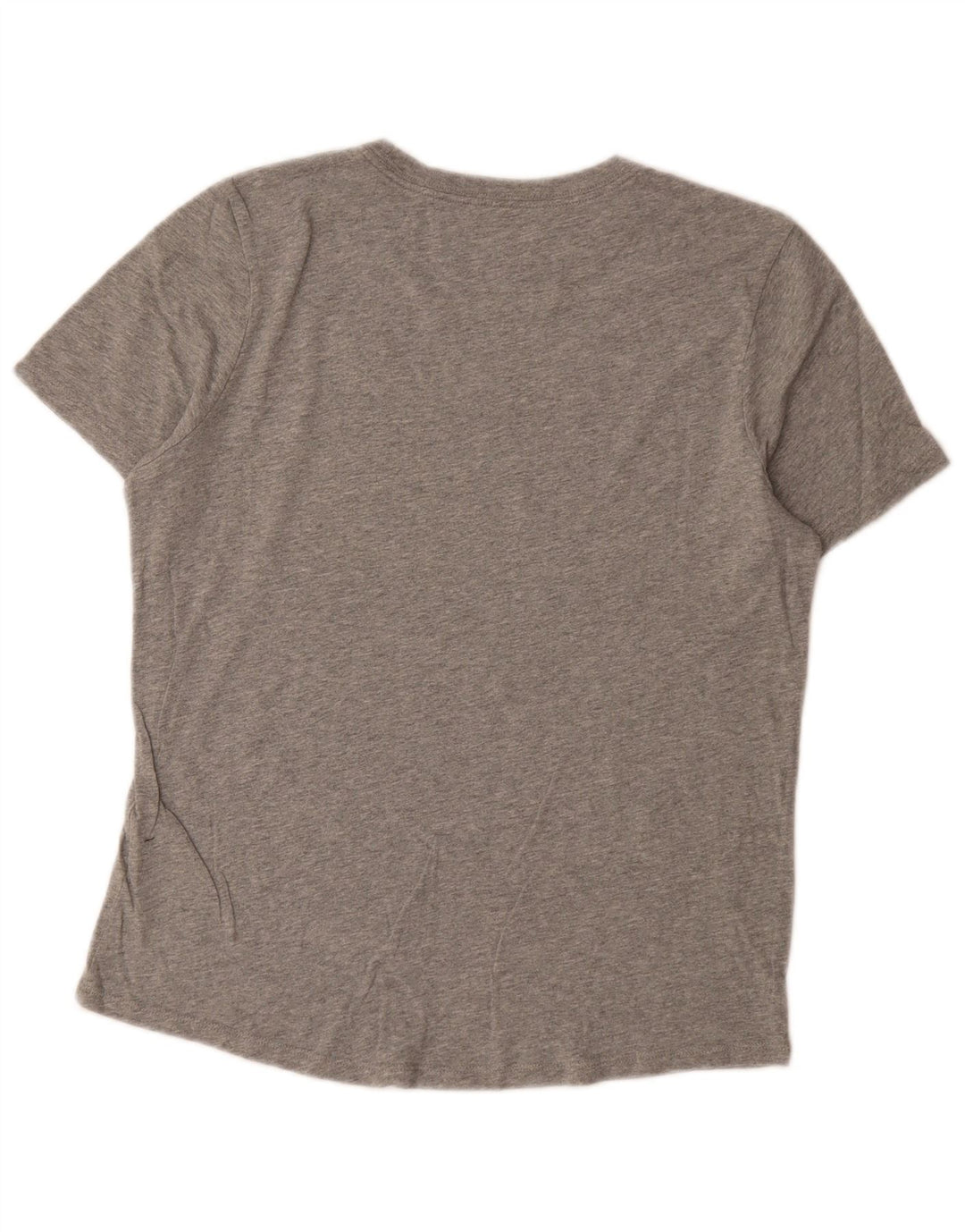 Nike T-shirt top til mænd, lille grå flækket bomuld