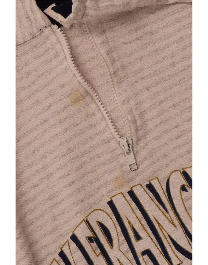 MAGIC Herre San Francisco Graphic Sweatshirt Jumper Stor Gråstribet