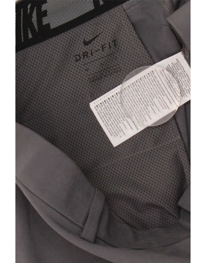 Nike Chino Shorts til mænd W36 Large Grå Polyester