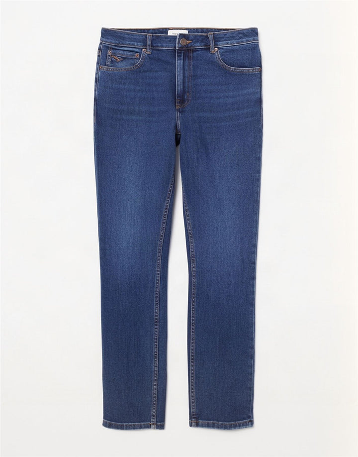 Jack Wills Herre Slim Jeans W32 L30 Blå Bomuld
