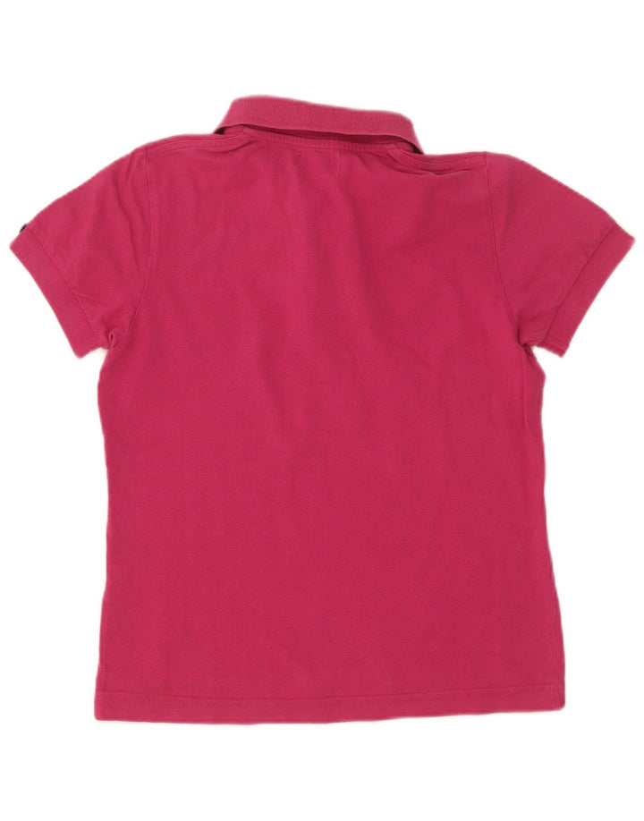 Kappa Dame Polo Shirt UK 10 Small Pink