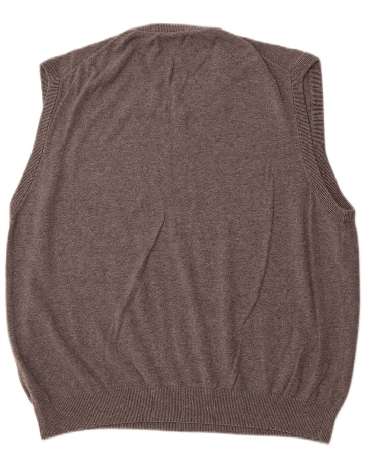 CHAPS Herrevest Tank Top 2XL Grå Bomuld