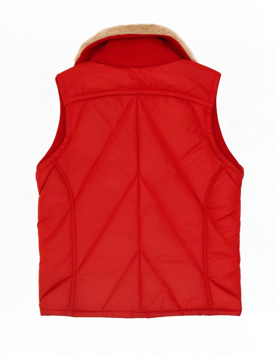 Tommy Hilfiger Dame Polstret Gilet UK 14 Medium Rød