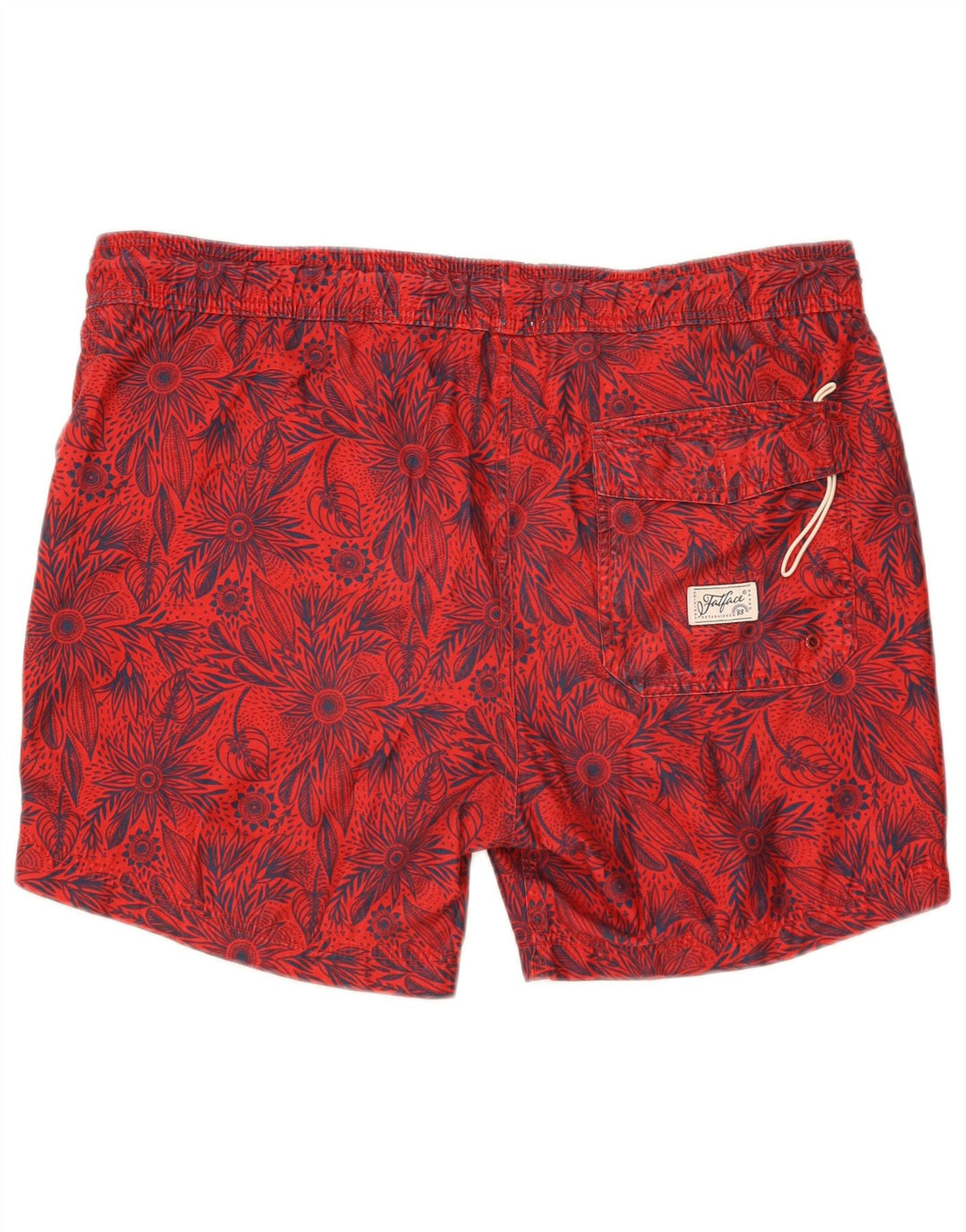 FAT FACE Herre badeshorts Store røde blomster