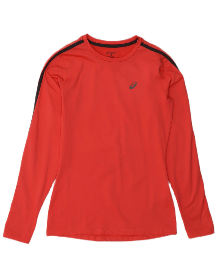 Asics Dame Top Langærmet UK 6 XS Pink Colourblock Polyester