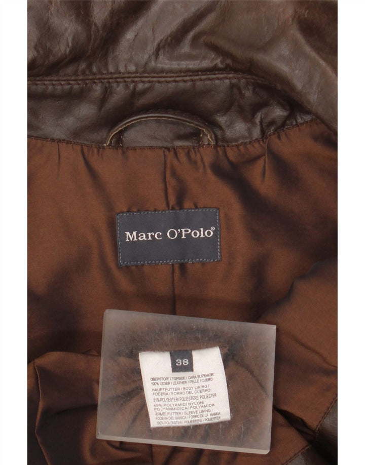 Marc O'Polo dobbeltradet damejakke EU 38 Medium Brun