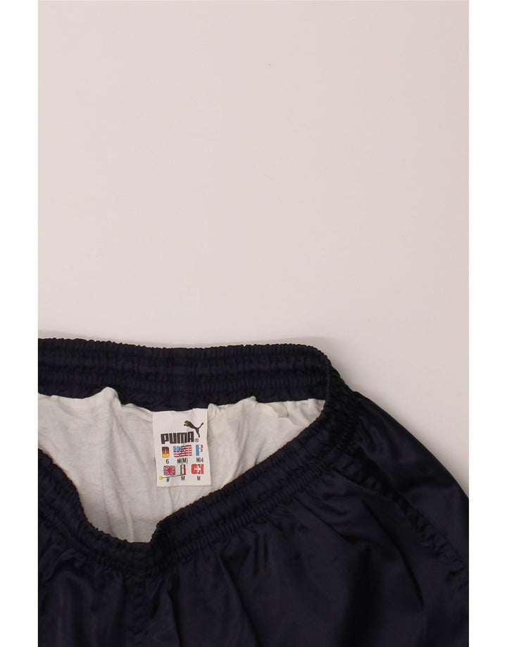 PUMA Mens Sport Shorts Medium  Navy Blue Polyamide Vintage Puma and Second-Hand Puma from Messina Hembry 