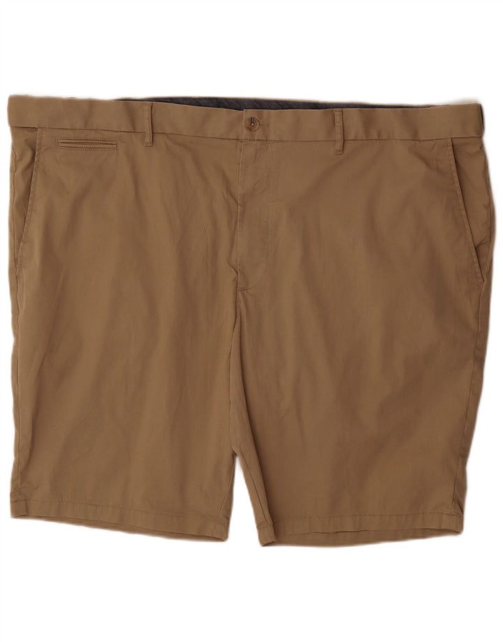 Marks & Spencer Herre Chino Shorts W48 4XL Beige Bomuld