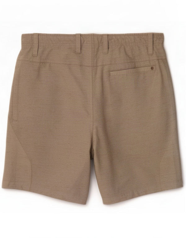 Hurley Chino Shorts til mænd Medium W33 Beige Flecked Polyester
