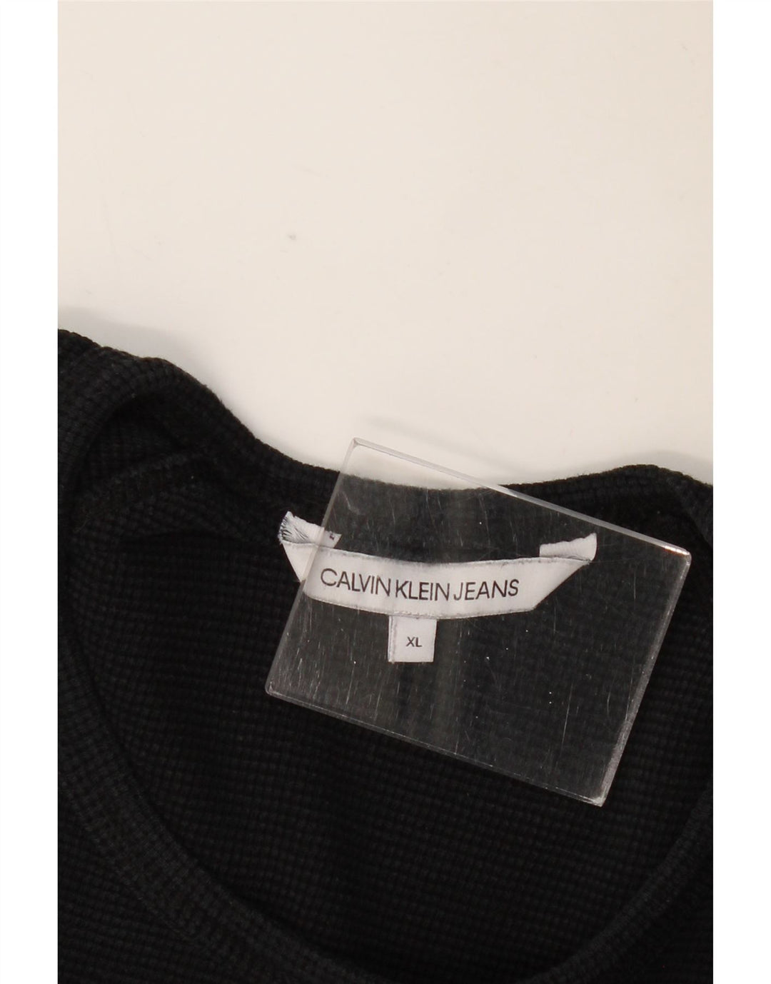 CALVIN KLEIN JEANS Herre Top Langærmet XL Sort
