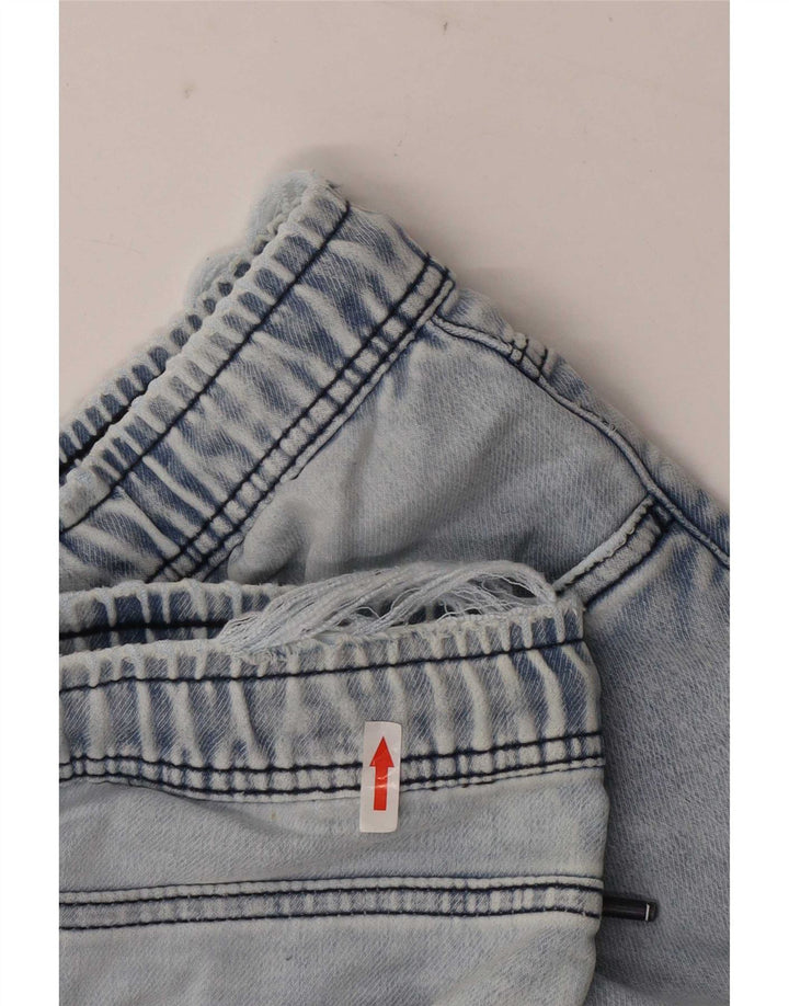 Zara Dame Denim Shorts Large W32 Blå